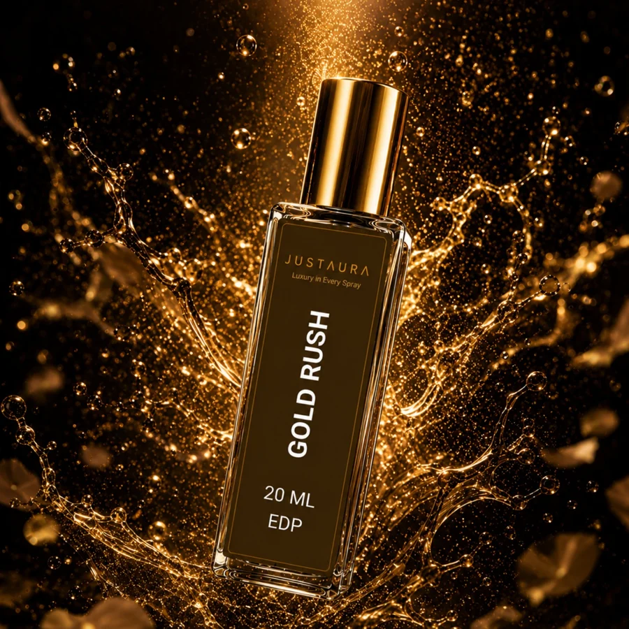 Gold Rush Pocket Perfume 20ml – Sweet Woody Amber EDP for Men | Apple, Cedar & Vanilla | JustAura - Image 10