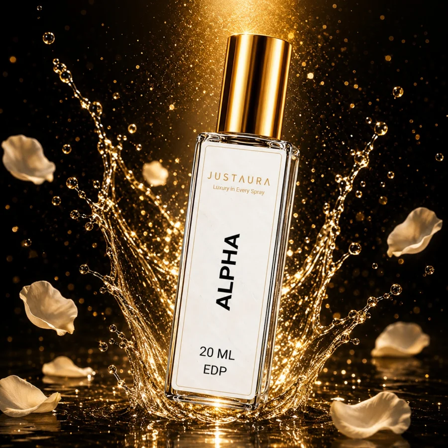 Alpha Pocket Perfume 20ml – Sweet Spicy Vanilla Unisex EDP | Bergamot, Cinnamon & Vanilla | JustAura - Image 2