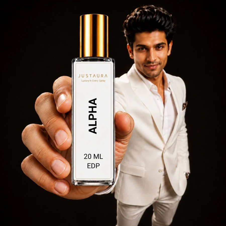 Alpha Pocket Perfume 20ml – Sweet Spicy Vanilla Unisex EDP | Bergamot, Cinnamon & Vanilla | JustAura - Image 3