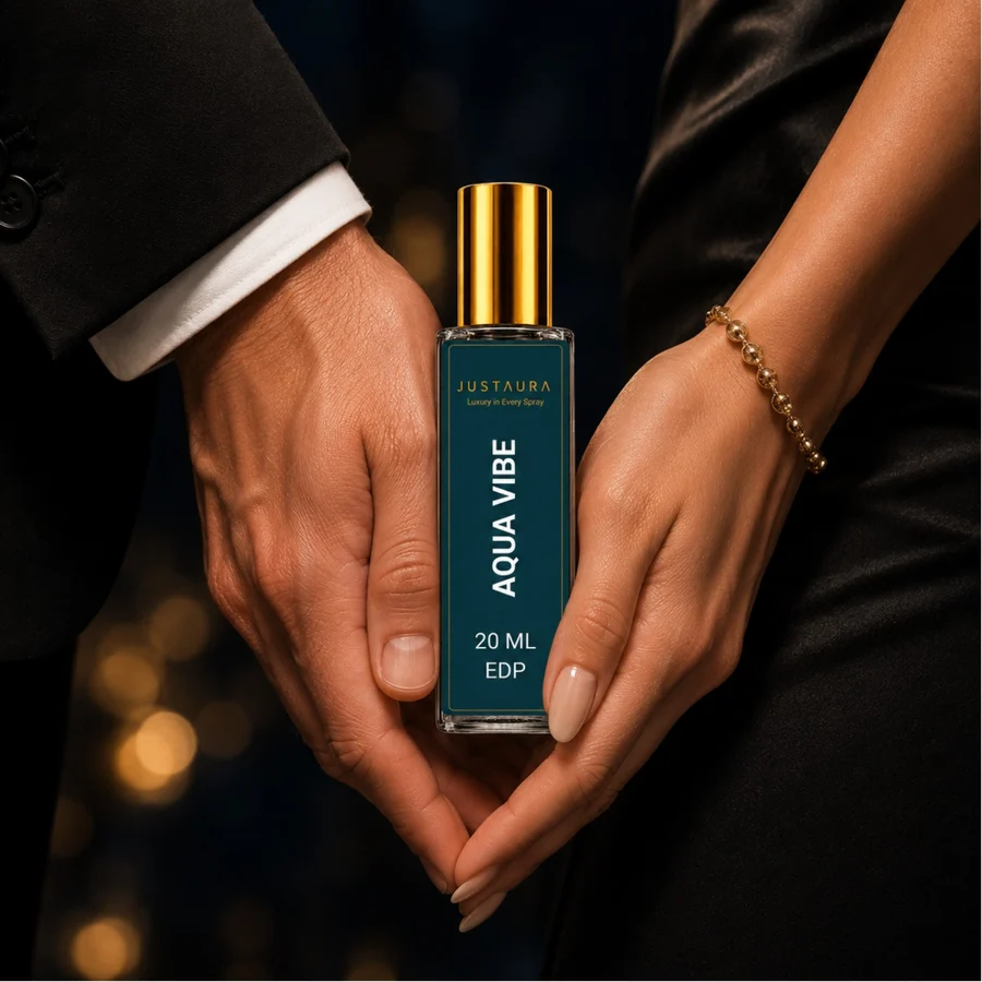 Aqua Vibe Pocket Perfume 20ml – Fresh Aquatic Unisex EDP | Sea, Mint & Musk | JustAura - Image 8