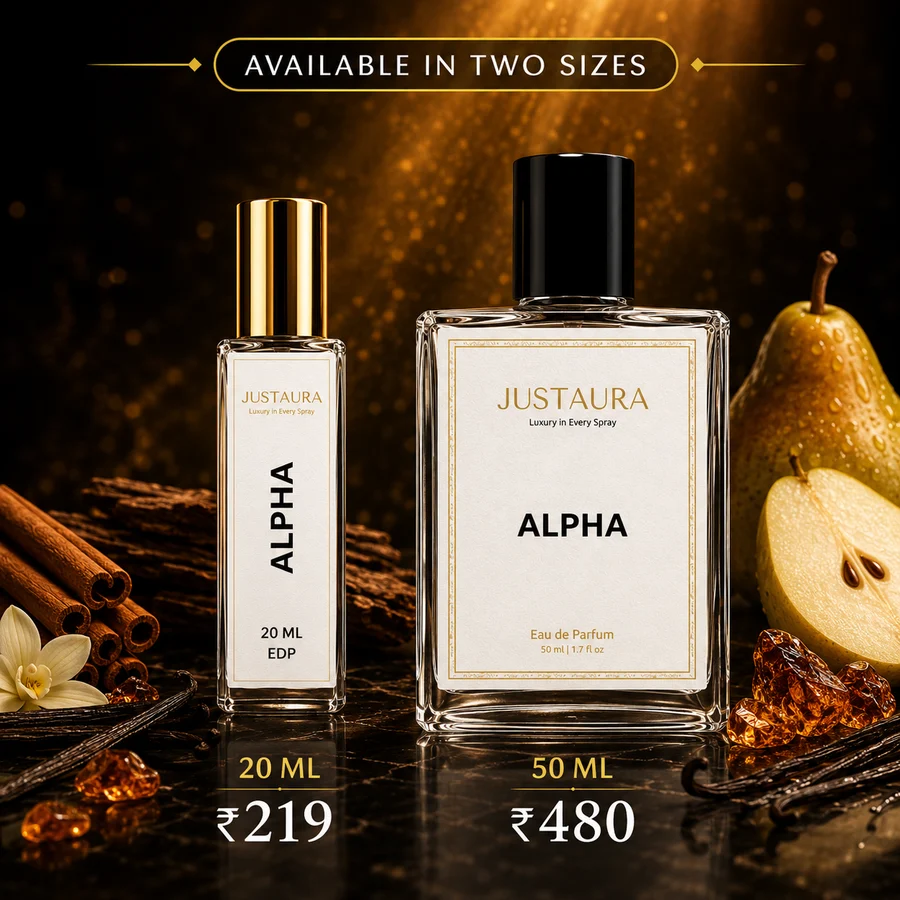 Alpha Pocket Perfume 20ml – Sweet Spicy Vanilla Unisex EDP | Bergamot, Cinnamon & Vanilla | JustAura - Image 5