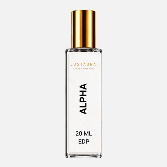 Alpha Pocket Perfume 20ml – Sweet Spicy Vanilla Unisex EDP | Bergamot, Cinnamon & Vanilla | JustAura