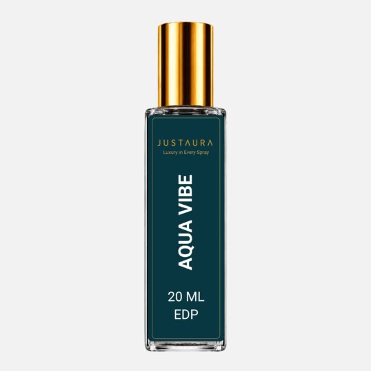 Aqua Vibe Pocket Perfume 20ml – Fresh Aquatic Unisex EDP | Sea, Mint & Musk | JustAura