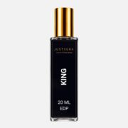 King Pocket Perfume 20ml – Black Rose Oud EDP for Men | Sandalwood & Leather | JustAura