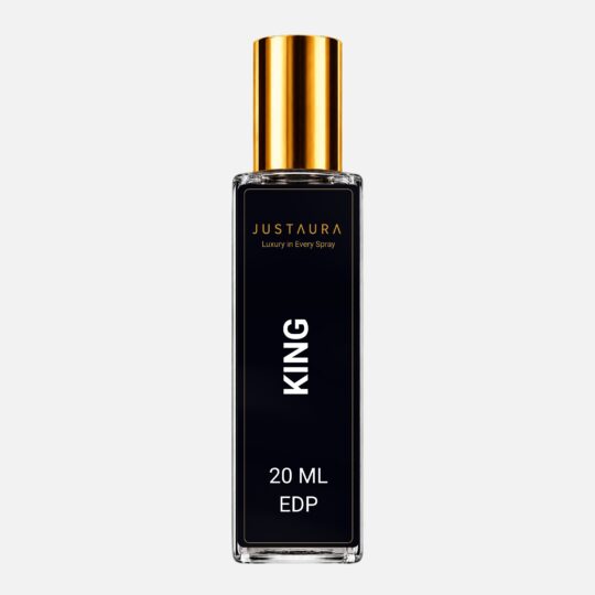 King Pocket Perfume 20ml – Black Rose Oud EDP for Men | Sandalwood & Leather | JustAura