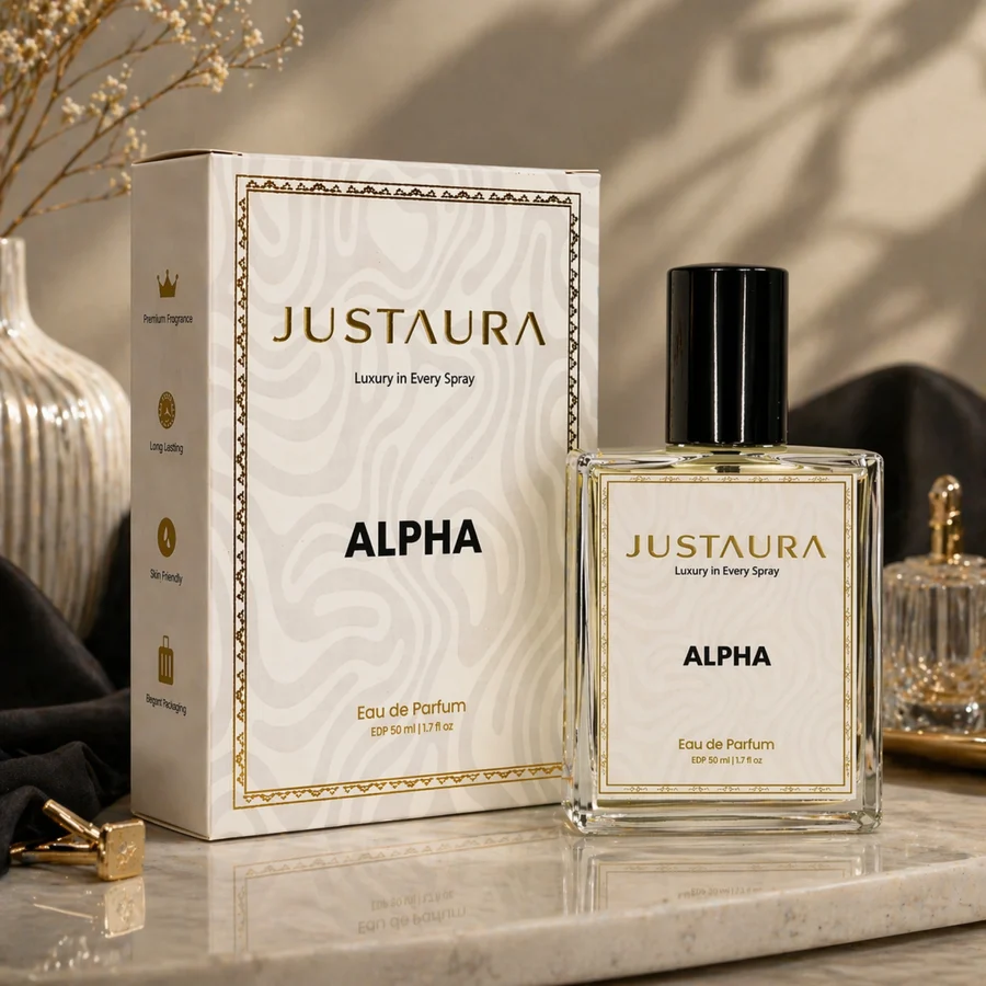 Alpha Sweet Spicy Vanilla Perfume for Men & Women – Bergamot & Cinnamon – 50ml - Image 2