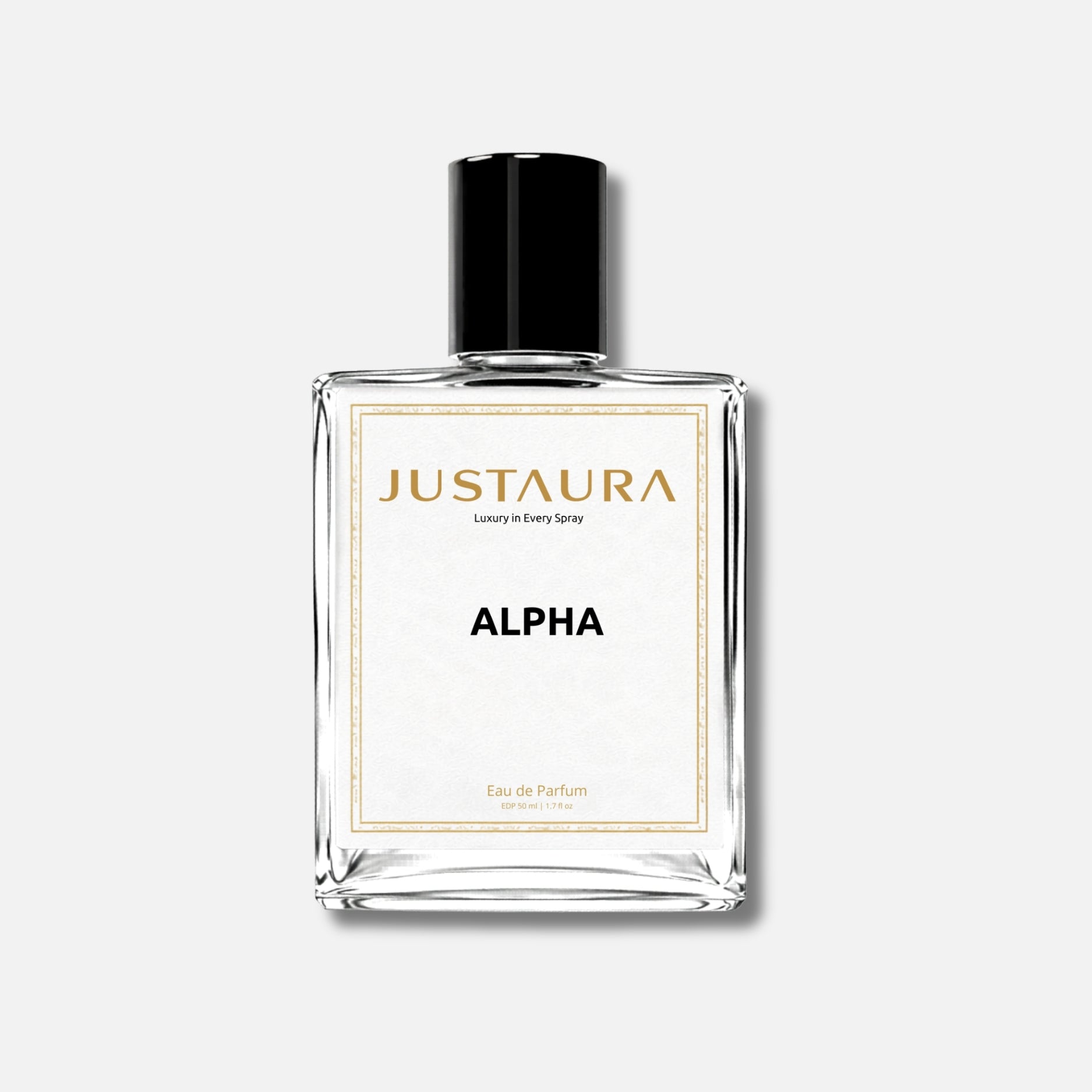 Alpha Sweet Spicy Vanilla Perfume for Men & Women – Bergamot & Cinnamon – 50ml