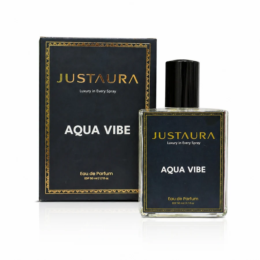 Aqua Vibe Fresh Aquatic Perfume for Men & Women – Sea, Mint & Musk – 50ml - Image 6