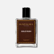 Gold Rush Sweet Woody Amber Perfume for Men – Apple, Cedar & Vanilla – 50ml