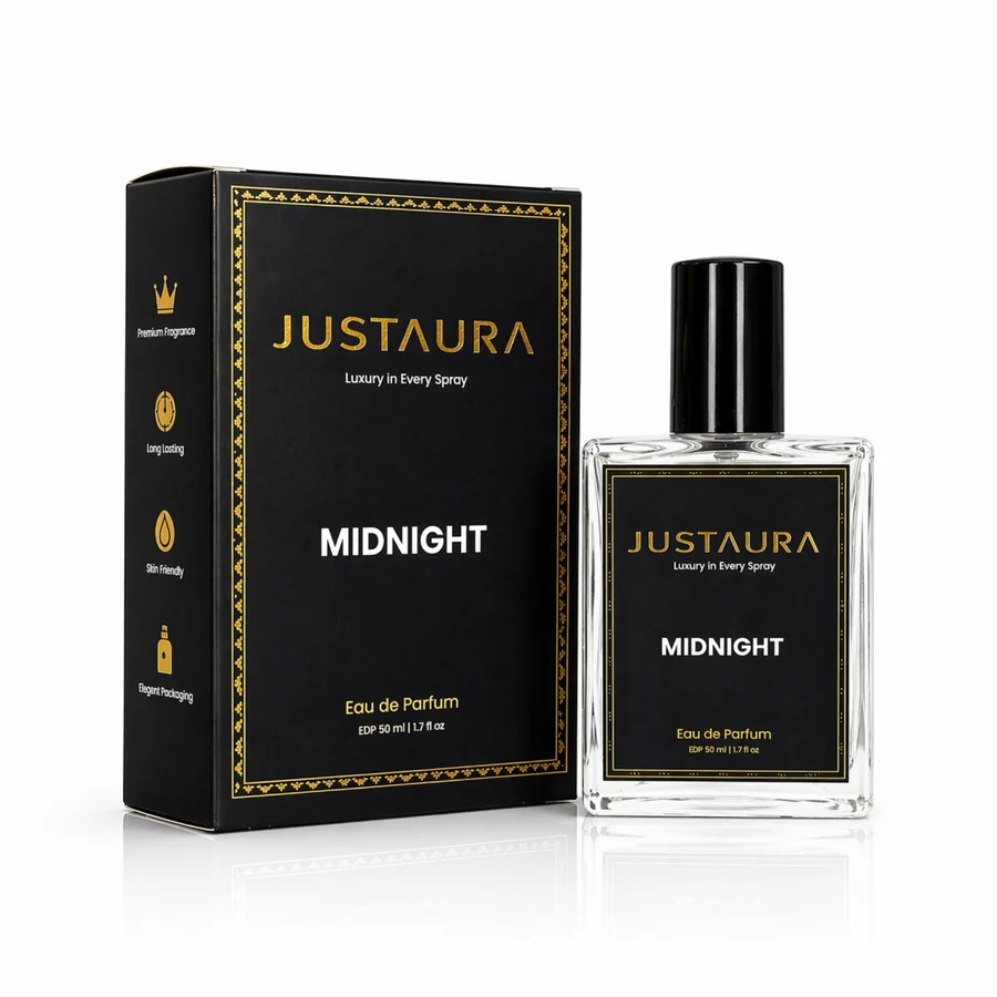 Midnight Fresh Aquatic Perfume for Men – Citrus & Musk – 50ml - Image 2